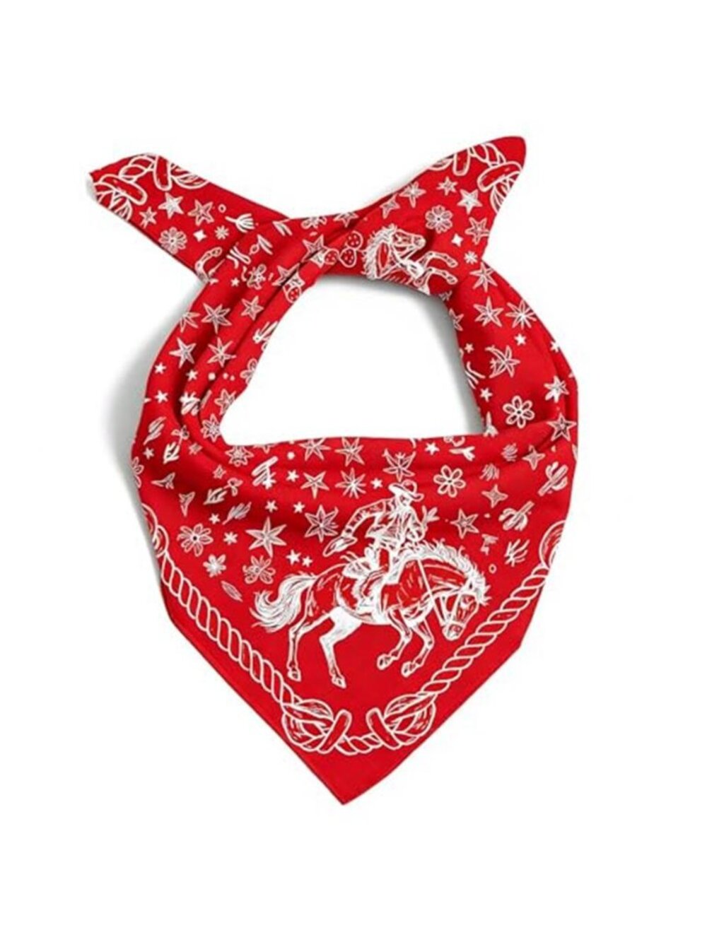Headband Scarf for Women Men 27"X27" Western Bandanas